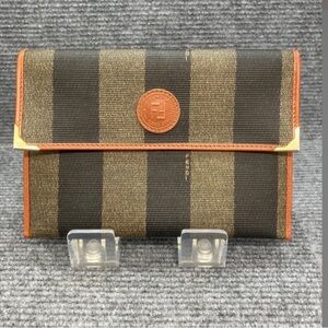 Fendi pequin Striped Wallet